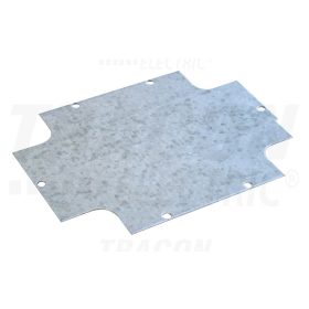 Tracon Galvanizált szerelőlap MD-dobozokhoz 172×127mm