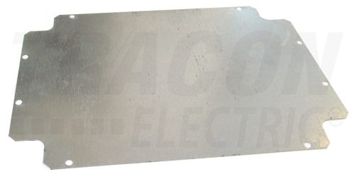 Tracon Galvanizált szerelőlap MD-dobozokhoz 290×210mm