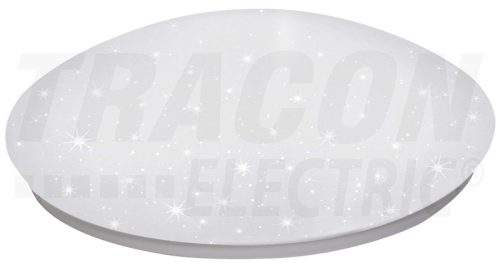 Tracon Csillagos égbolt effektes beltéri LED mennyezeti lámpa 230 V, 50 Hz, 12 W, 720 lm, 4000 K, IP20, EEI=A