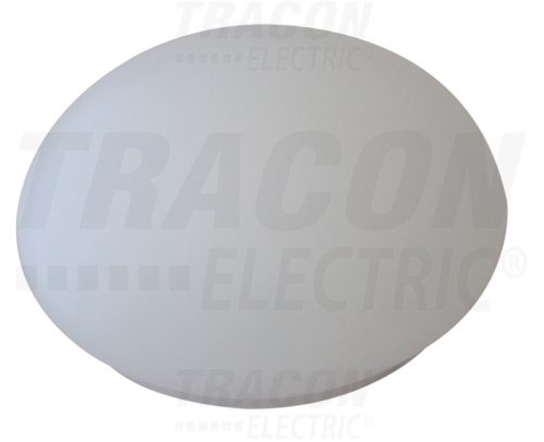 Tracon Műanyag beltéri fali lámpatestmozgásérzékelővel 230VAC,max.25W,E27,360°,10s-12min,3-2000lux,IP20,EEI=A++-E