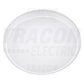   Tracon Mozgásérzékelős fali lámpatest, kerek forma, 230 VAC, 12W, 850lm, 4500K, 10s-10m, 5-2000lx, 9m, EEI=F