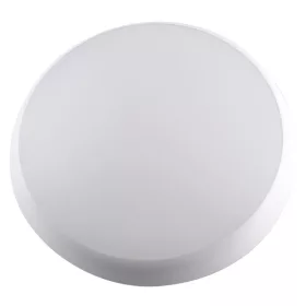   Tracon Védett kerek mennyezeti lámpa, mozgásérzékelővel, 18W, 1600lm 360°, 3-7m, 40s, <10lux, IP65, EEI=F