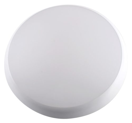 Tracon Védett kerek mennyezeti lámpa, mozgásérzékelővel, 18W, 1600lm 360°, 3-7m, 40s, <10lux, IP65, EEI=F