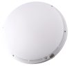 Tracon Védett kerek mennyezeti lámpa, mozgásérzékelővel, 18W, 1600lm 360°, 3-7m, 40s, <10lux, IP65, EEI=F
