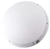 Tracon Védett kerek mennyezeti lámpa, mozgásérzékelővel, 18W, 1600lm 360°, 3-7m, 40s, <10lux, IP65, EEI=F