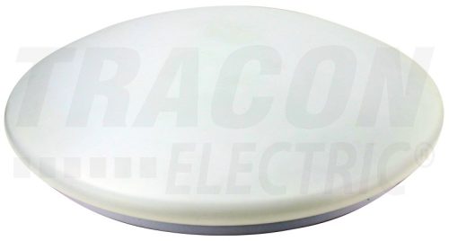 Tracon Beltéri LED mennyezeti lámpa, opál burás 230 VAC, 50 Hz, 12 W, 750 lm, 4000 K, IP20, EEI=A