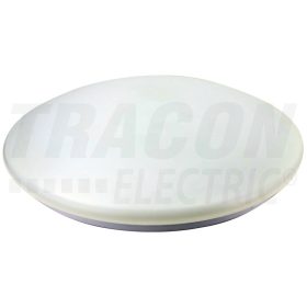   Tracon Beltéri LED mennyezeti lámpa, opál burás 230 VAC, 50 Hz, 18 W, 1100 lm, 4000 K, IP20, EEI=A
