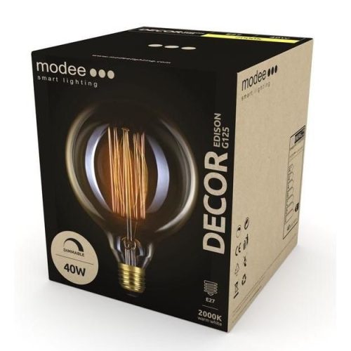 Modee Smart Lighting Dekor Edison G125 40W E27 360° 2000K