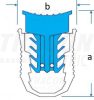 Tracon Mérőóra plomba 30,5×21mm