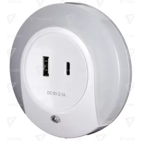 Éjszakai fény USB-C porttal