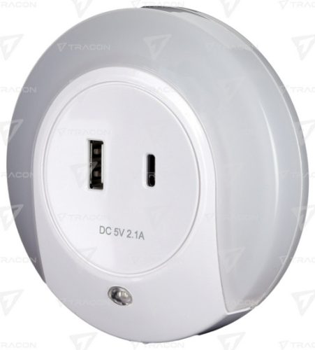 Éjszakai fény USB-C porttal