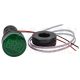 Tracon Árammérő, LED jelzőfény, zöld 1-100A, Um=230VAC, d=22mm