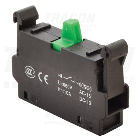   Tracon Érintkező-egység NYG(K)3 sorozathoz NO 1×NO, 5A/230V AC-15, 1A/230V DC-13