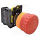 Tracon Vészgomb, reteszelt, piros 1×NC, 5A/230V AC-15, 40mm, IP65