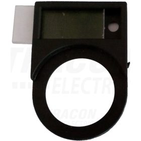   Tracon Felirati tábla (oldalról csúsztatható) 25×10mm; ABS