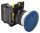 Tracon Gombafejű nyomógomb, kék 1×NO, 5A/230V AC-15, 40mm, IP65