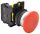 Tracon Gombafejű nyomógomb, piros 1×NC, 5A/230V AC-15, 40mm, IP65
