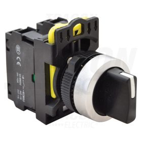   Tracon Karos kapcsoló, háromállású, rugóvisszatérítéses 2×NO, 5A/230V AC-15, IP65