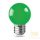 LED PARTY COLOR   G45 GREEN E27 3W GreenK OM03-02401