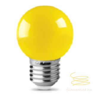 LED PARTY COLOR  G45 YELLOW E27 3W YellowK OM03-02404