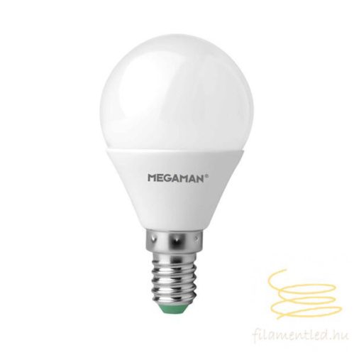 MEGAMAN LED ENTRY  PING PONG OPAL E14 5,5W 2800K 330° OM40-10095