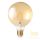 LED FILAMENT Dimmerable G125 Vintage Gold Clear E27 8W 2200K OM44-05042