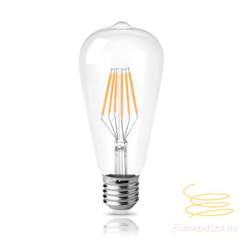 LED Filament Dimmerable ST64 Clear E27 9W 2800K OM44-05527