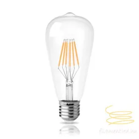   OS_ME LED Filament Dimmerable ST64 Clear E27 9W 2800K OM44-055279