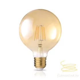   LED FILAMENT Dimmerable G95 Vintage Gold Clear E27 8W 2200K OM44-05871