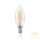 LED FILAMENT Dimmerable Candle Clear E14 6W 2800K OM44-05872