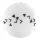 ONLI PLAFONIERA TRIANGOLINI D.40 1009/PLM