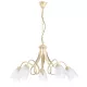 ONLI LAMPADARIO DOPPIO GIRO 5L COL. AVORIO 4250/5A