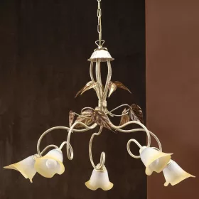 ONLI LAMPADARIO VANDA/5 AVORIO 4647/5