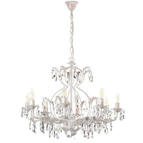 ONLI LAMPADARIO TERESA/8  COL.AVORIO 4670/8A