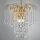 ONLI LAMP. PIOGGIA/G. 5XE14 BAGNO ORO 24kt 4698/GORO