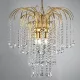 ONLI LAMP. PIOGGIA/G. 5XE14 BAGNO ORO 24kt 4698/GORO