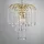 ONLI LAMP. PIOGGIA/M. 3XE14 BAGNO ORO 24kt 4698/MORO