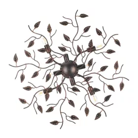 ONLI PLAFONIERA CERNECCHIO 8 LUCI BRONZO 4720/PL8