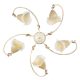 ONLI PLAFONIERA BETTY 5 LUCI AVORIO 4721/PL5