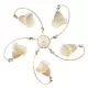 ONLI PLAFONIERA BETTY 5 LUCI AVORIO 4721/PL5