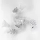 ONLI PLAFONIERA MARILENA/3 LUCI BIANCO/ARGENTO 4836/PL3