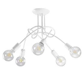 ONLI PLAF. WIRE 5 LUCI BIANCA S/LAMP. 4853/PL5B