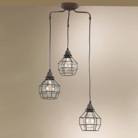 ONLI SOSP. SPIDER/3 LUCI SENZA LAMPADINA 4859/S3