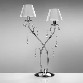 ONLI LUME JACQUELINE 2 LUCI CROMO PAR.BIANCO 4865/LG