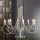 ONLI LAMPADARIO POMPEI 8 LUCI BIANCO INVECCHIATO 4885/8