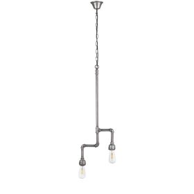 ONLI SOSPENSIONE TUBE 2 LUCI 4912/S2