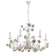 ONLI LAMPADARIO CAROLINA 6 LUCI COL. AVORIO 4914/6A