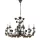 ONLI LAMPADARIO CAROLINA 6 LUCI COL. BRONZO 4914/6B