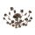 ONLI PLAFONIERA CAROLINA BRONZO/3 4914/PL3B