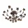ONLI PLAFONIERA CAROLINA BRONZO/3 4914/PL3B
